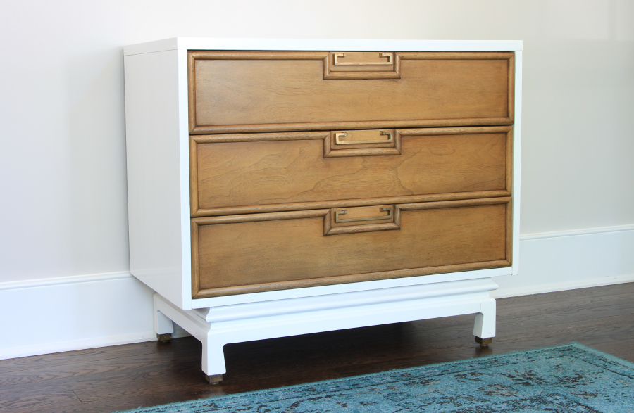 Snow White Mid-Century Chest