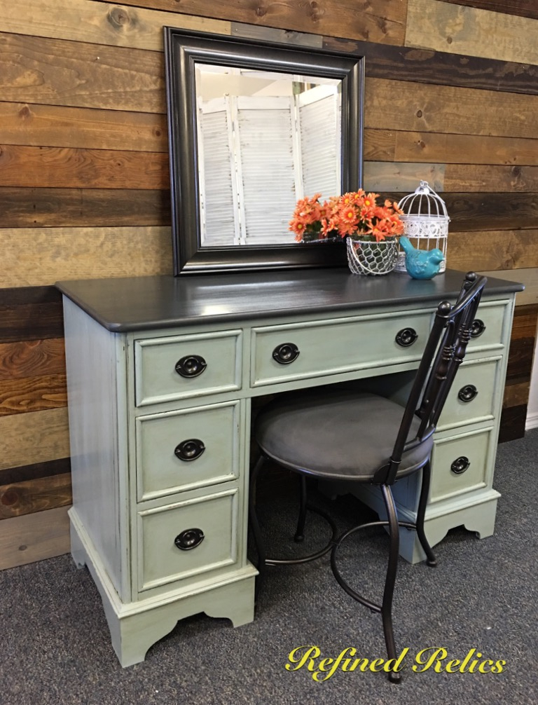 Vanity in Persian Blue