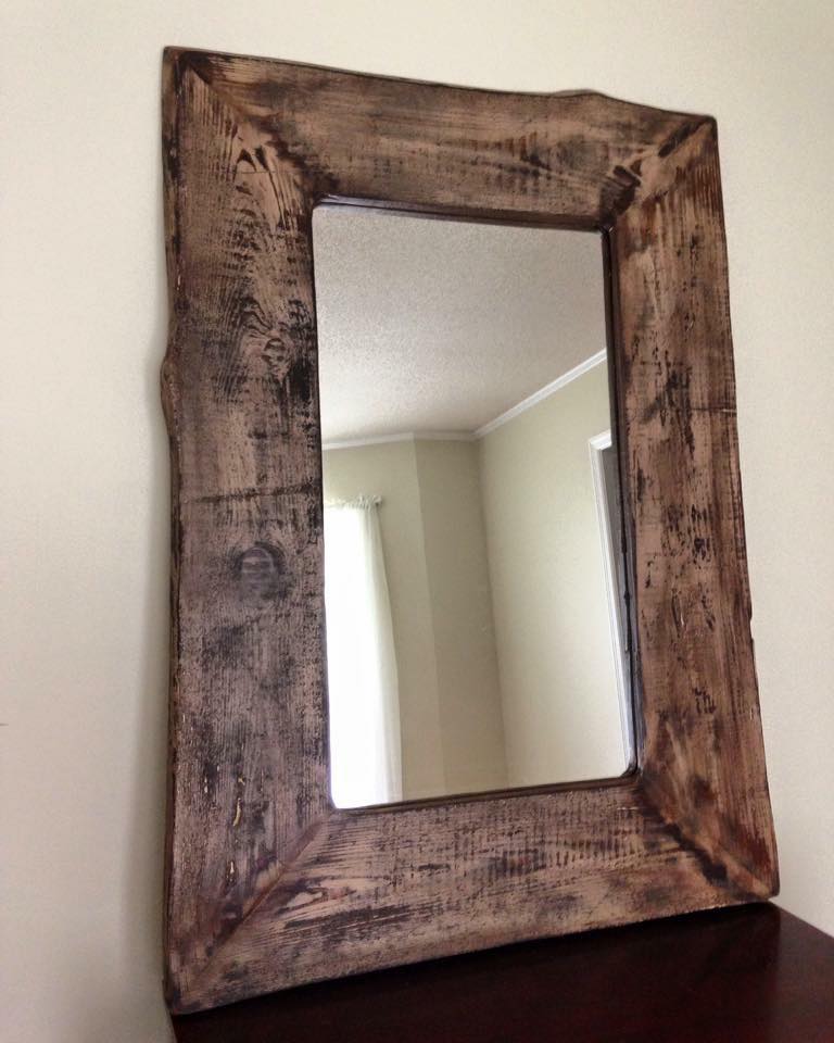 Barn Wood Mirror | General Finishes 2018 Design Challenge