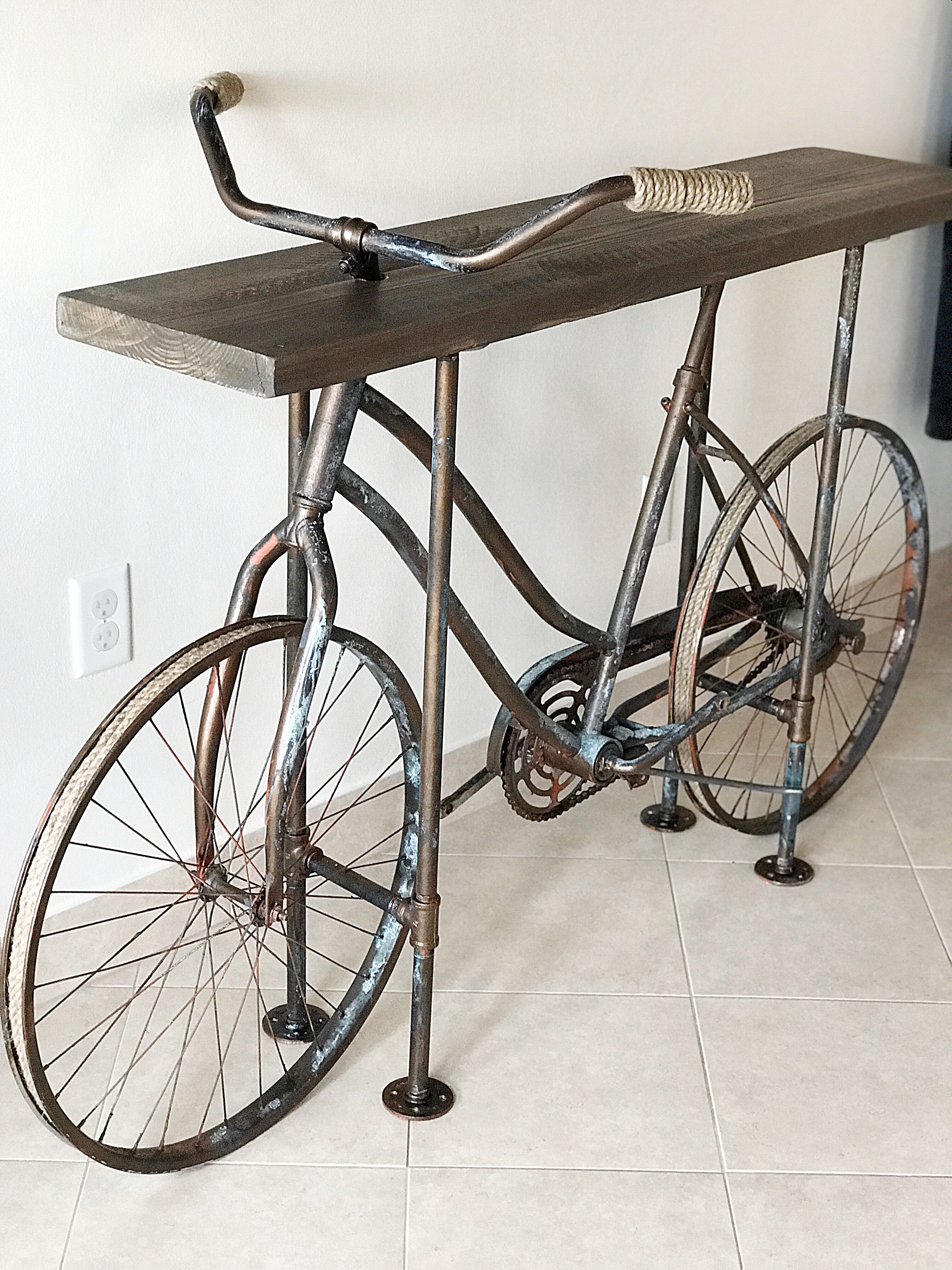 indoor bike table