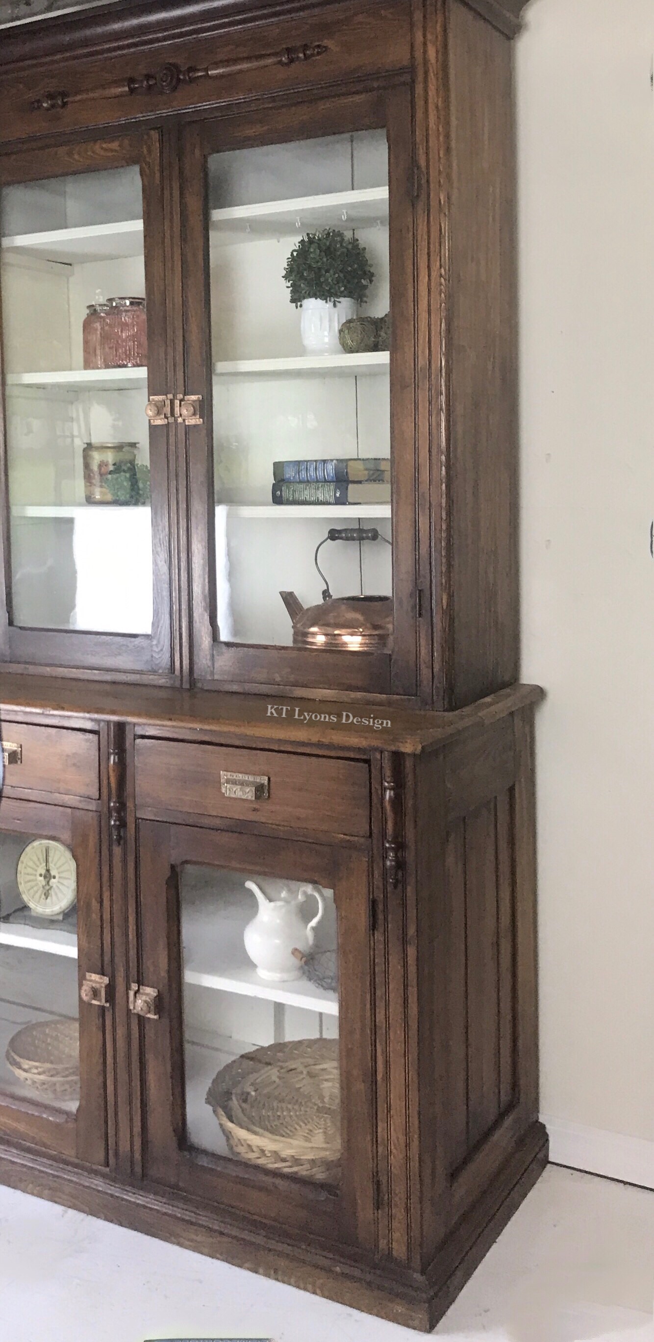 Antique Farmhouse Hutch General Finishes 2018 Design Challenge 4021