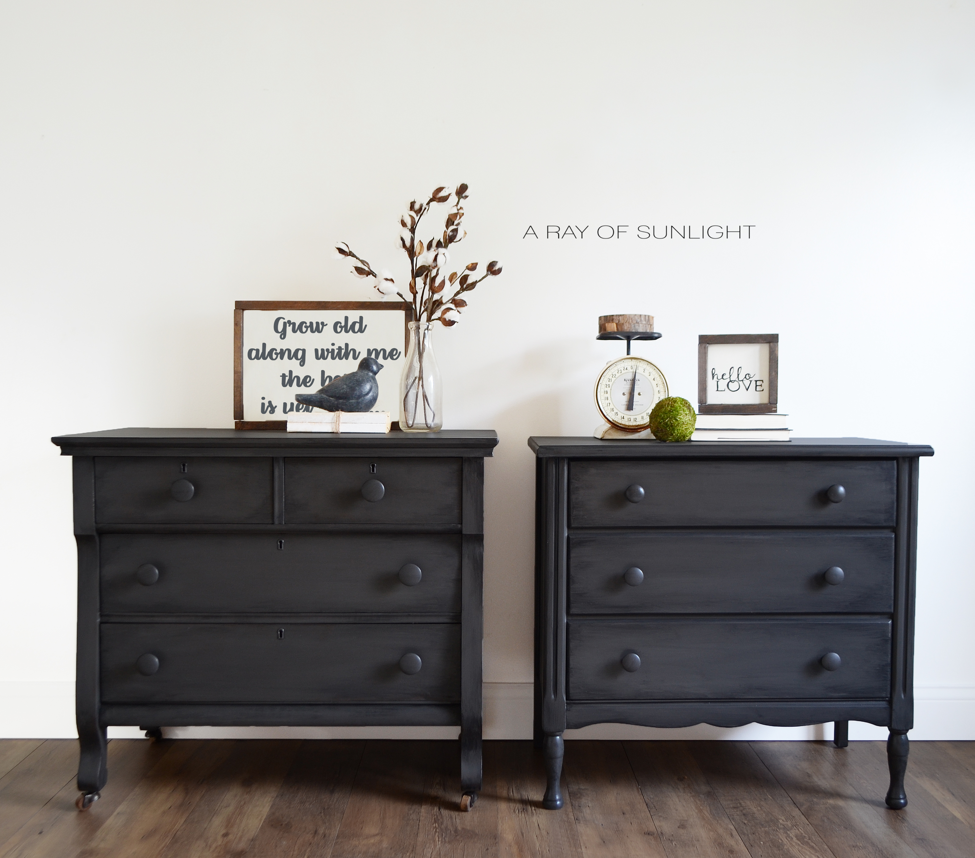 The Mismatched Nightstands General Finishes 2018 Design Challenge