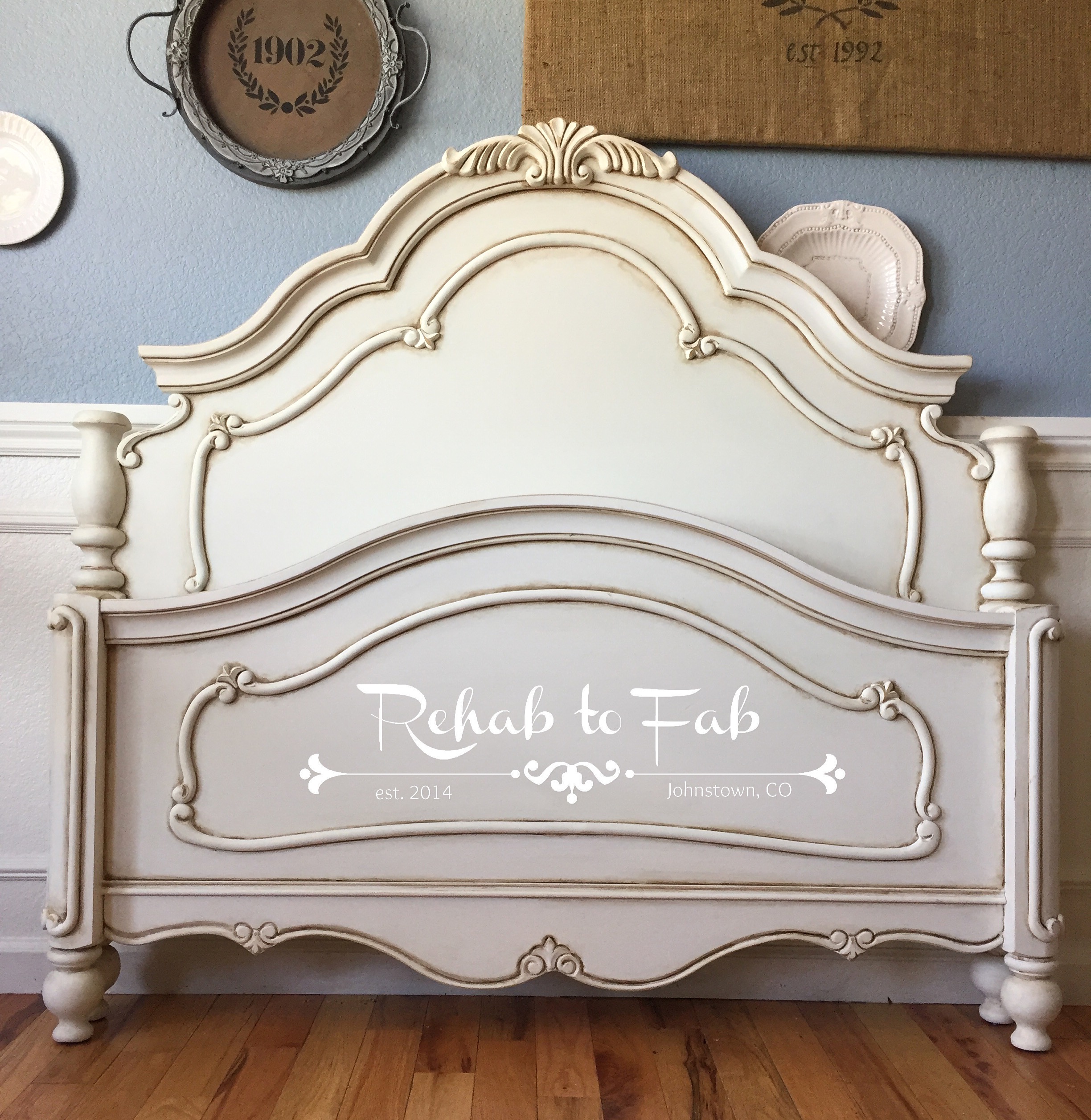 French Inspired Bed General Finishes 2018 Design Challenge   Image 484 