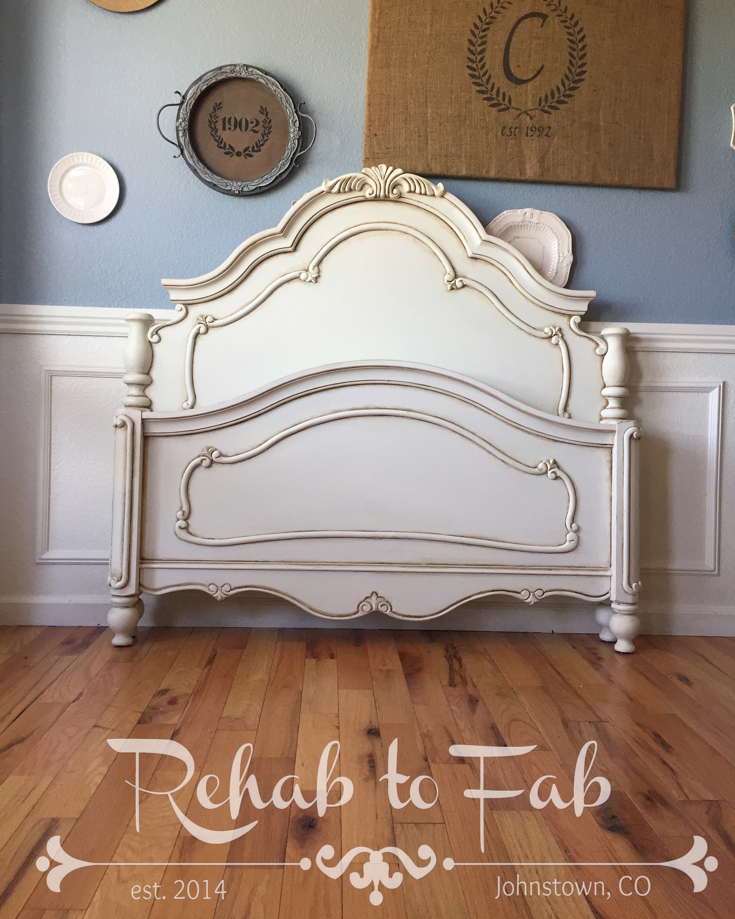 French Inspired Bed General Finishes 2018 Design Challenge   Image 485 