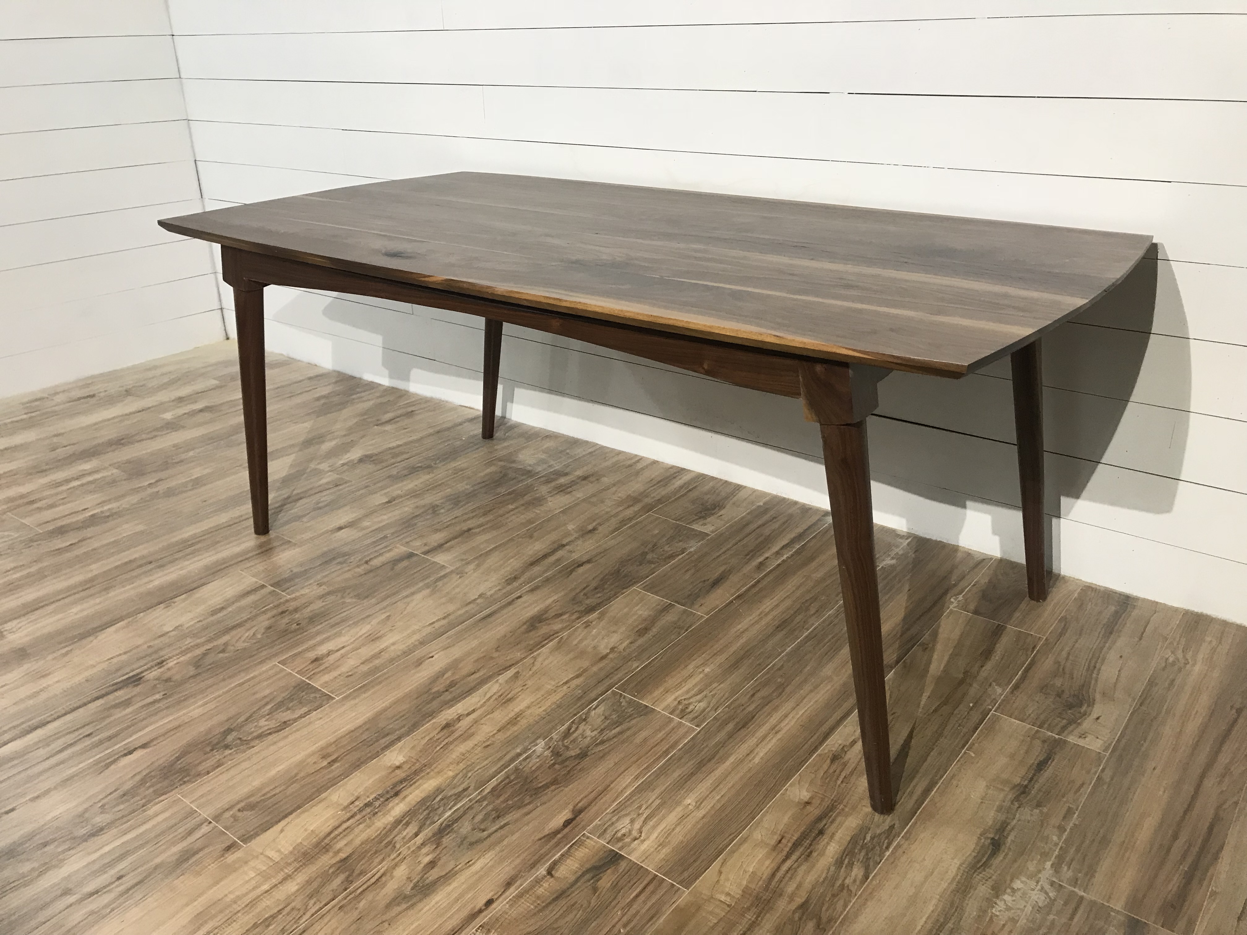 Black Walnut Mid Century Modern Table | General Finishes 2018 Design ...