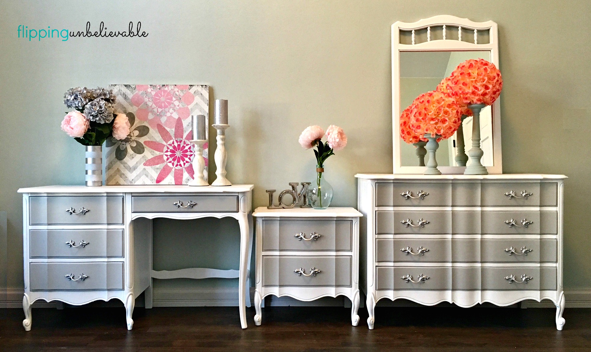 French Provincial Bedroom Set General Finishes 2018 Design Challenge   Kate Bedroom Set 