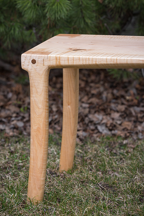 Curly Maple Bench General Finishes 2018 Design Challenge