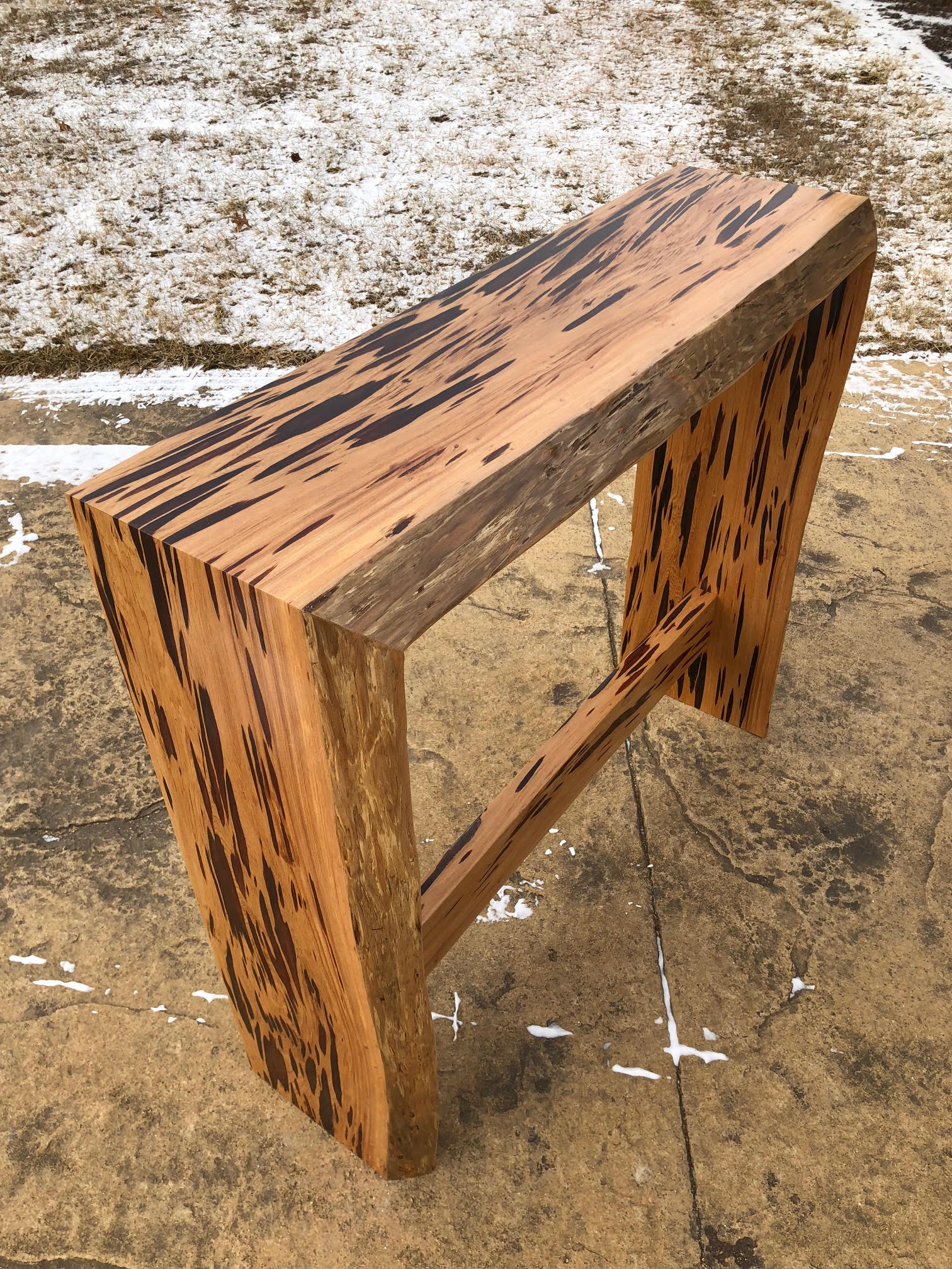 Pecky Cypress Hall Table General Finishes 2018 Design 