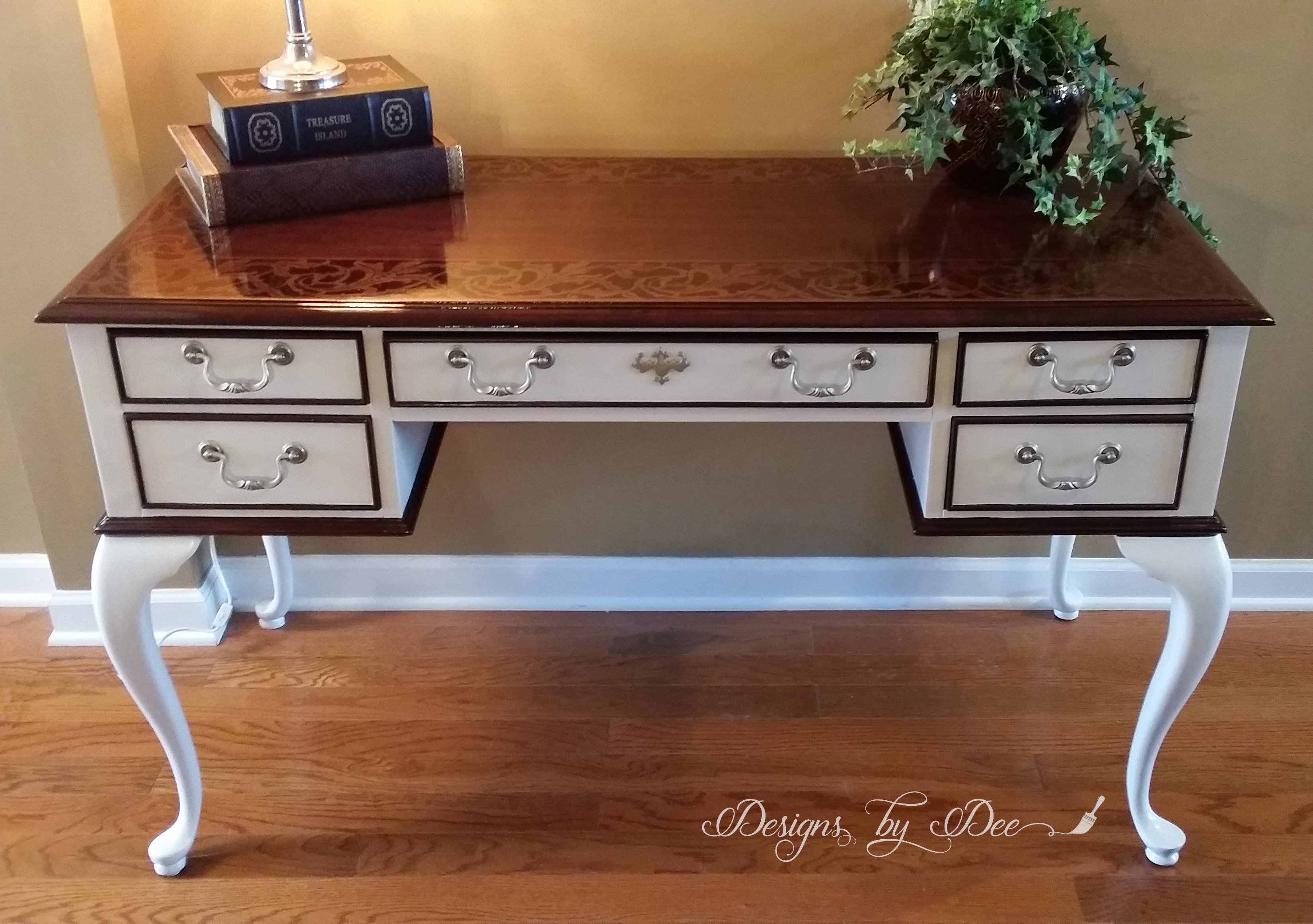 Queen Anne Desk General Finishes 2018 Design Challenge