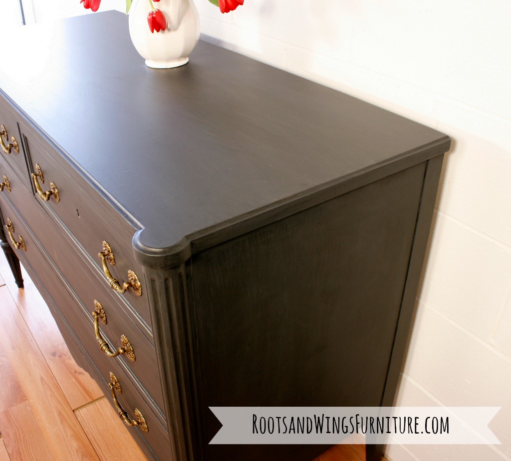 Charcoal Gray Dresser | General Finishes 2018 Design Challenge