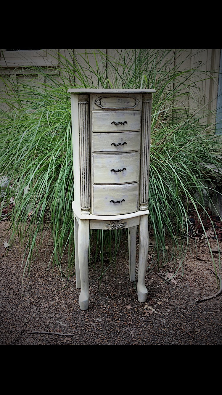 Marble Jewelry Armoire