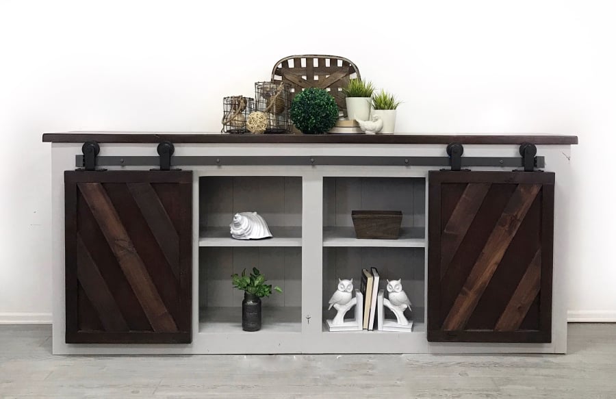 Big Beauty Siding Door Console