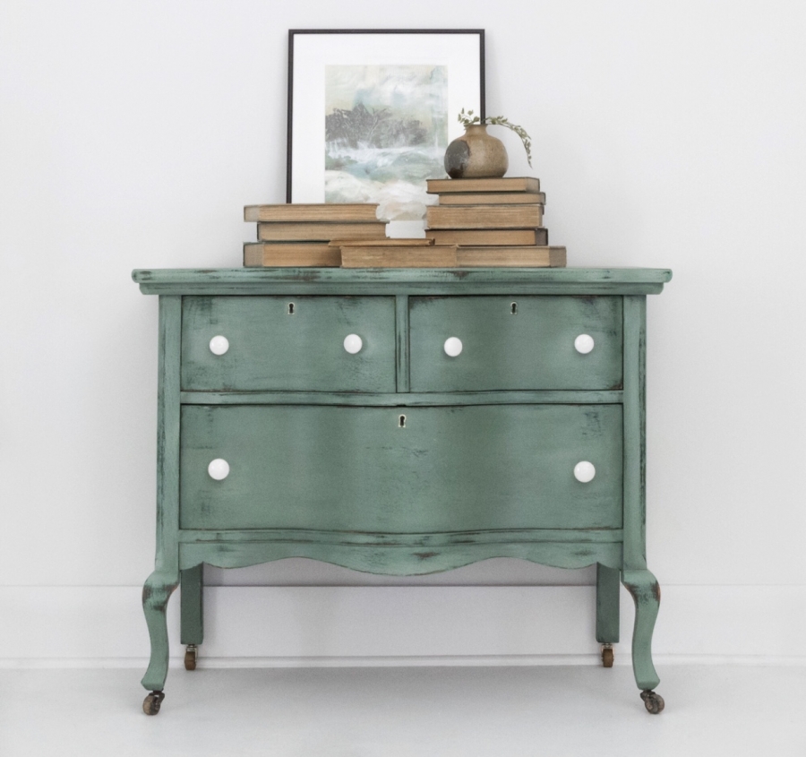 Green Bohemian Chest | General Finishes 2018 Design Challenge