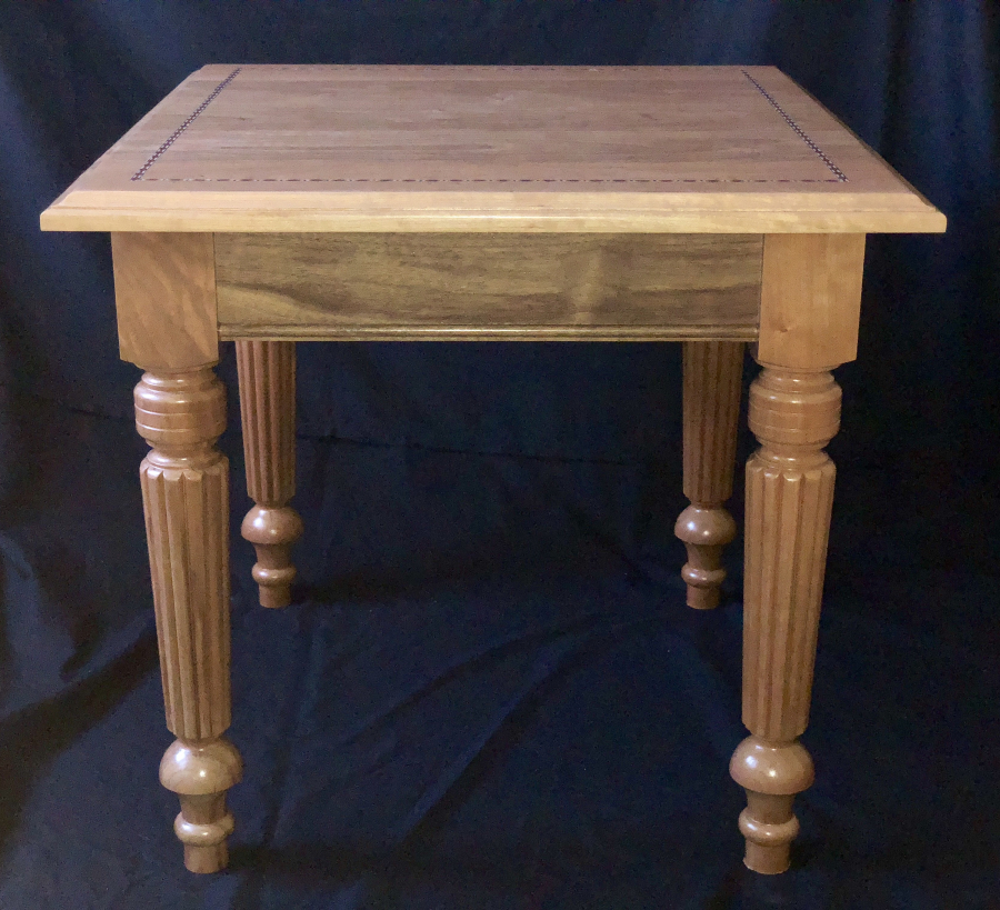 Old world End Table By Brad Buehrle