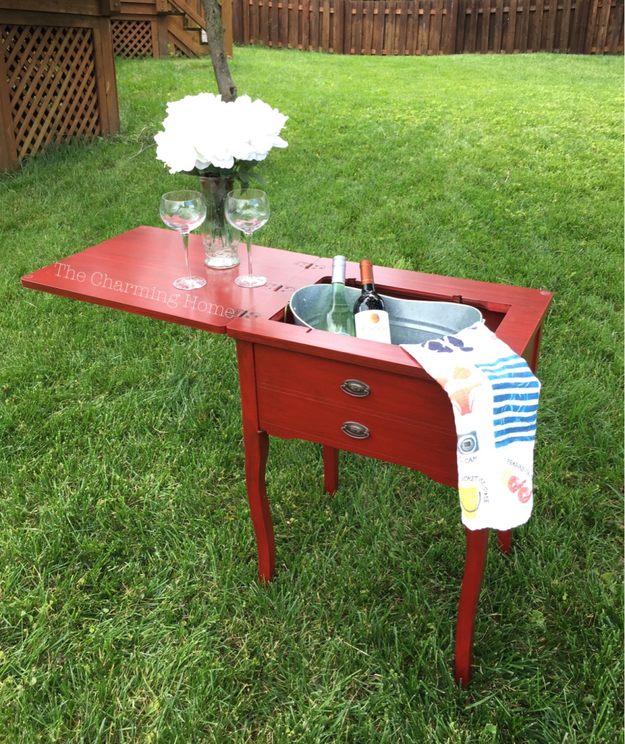 The Charming Home Red Bar