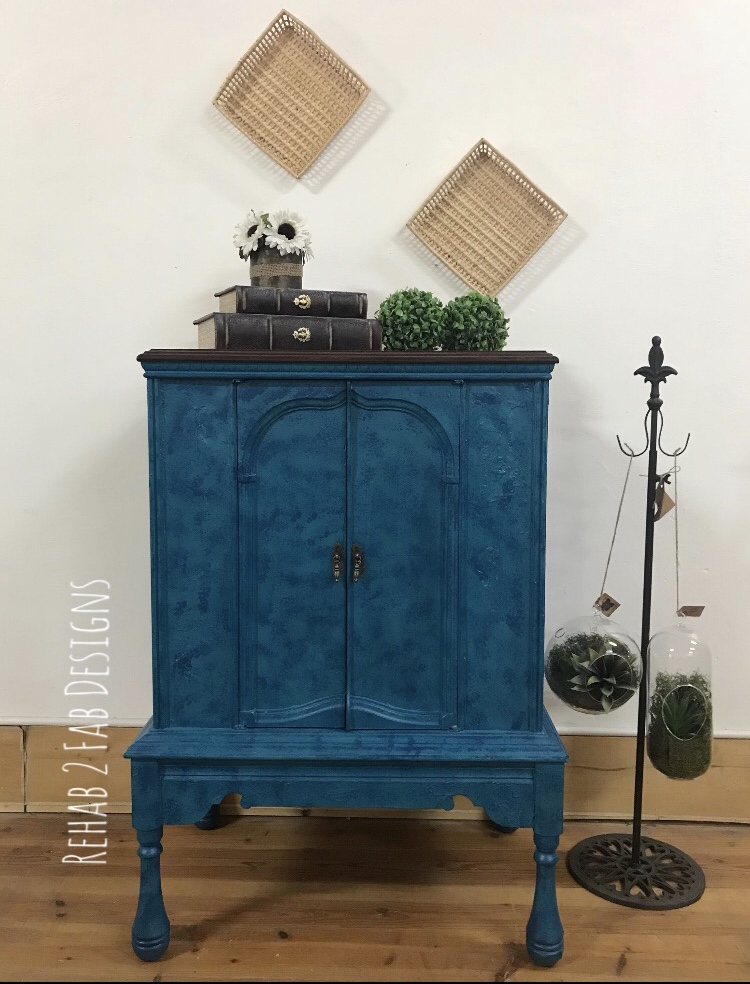Antique Radio Cabinet