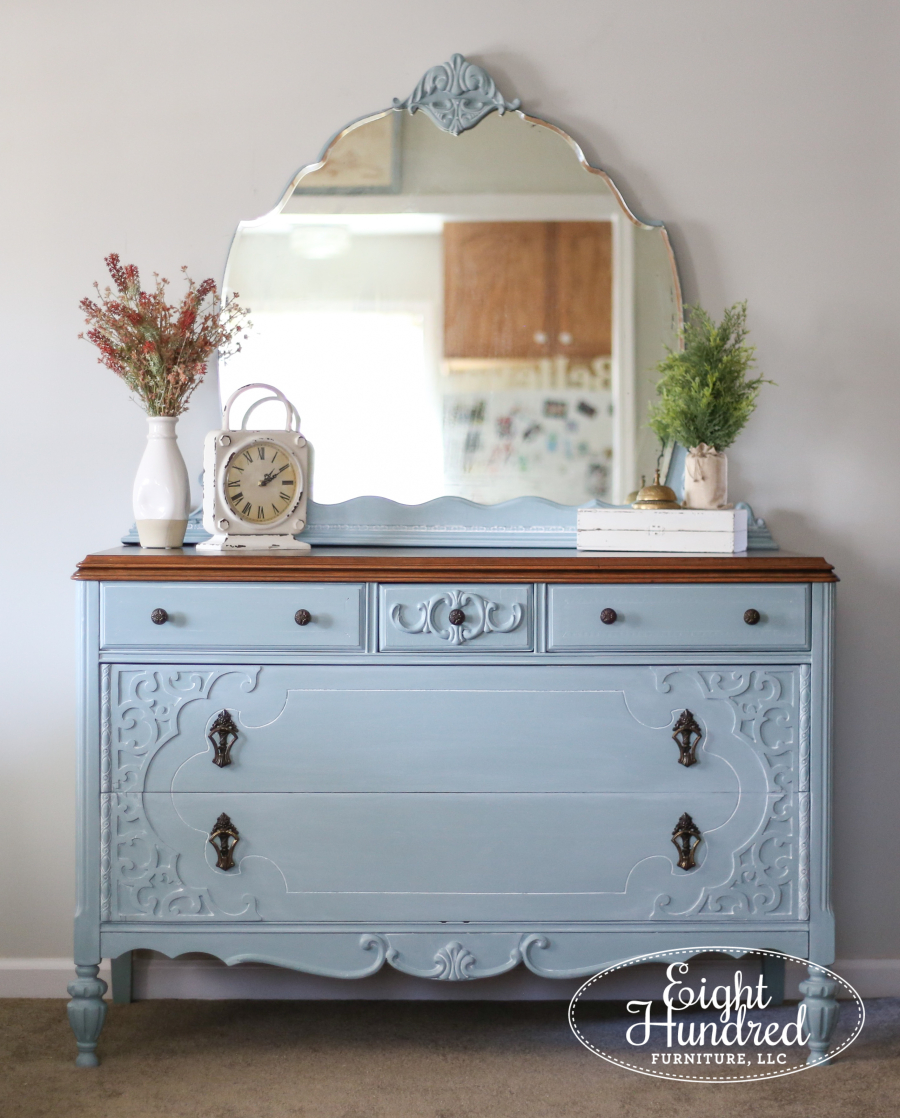 Persian Blue Dresser - Full Shot