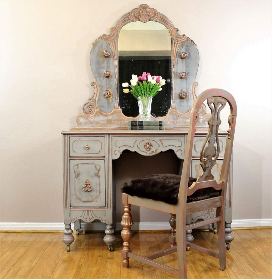Vanity Restore & Lights Addition