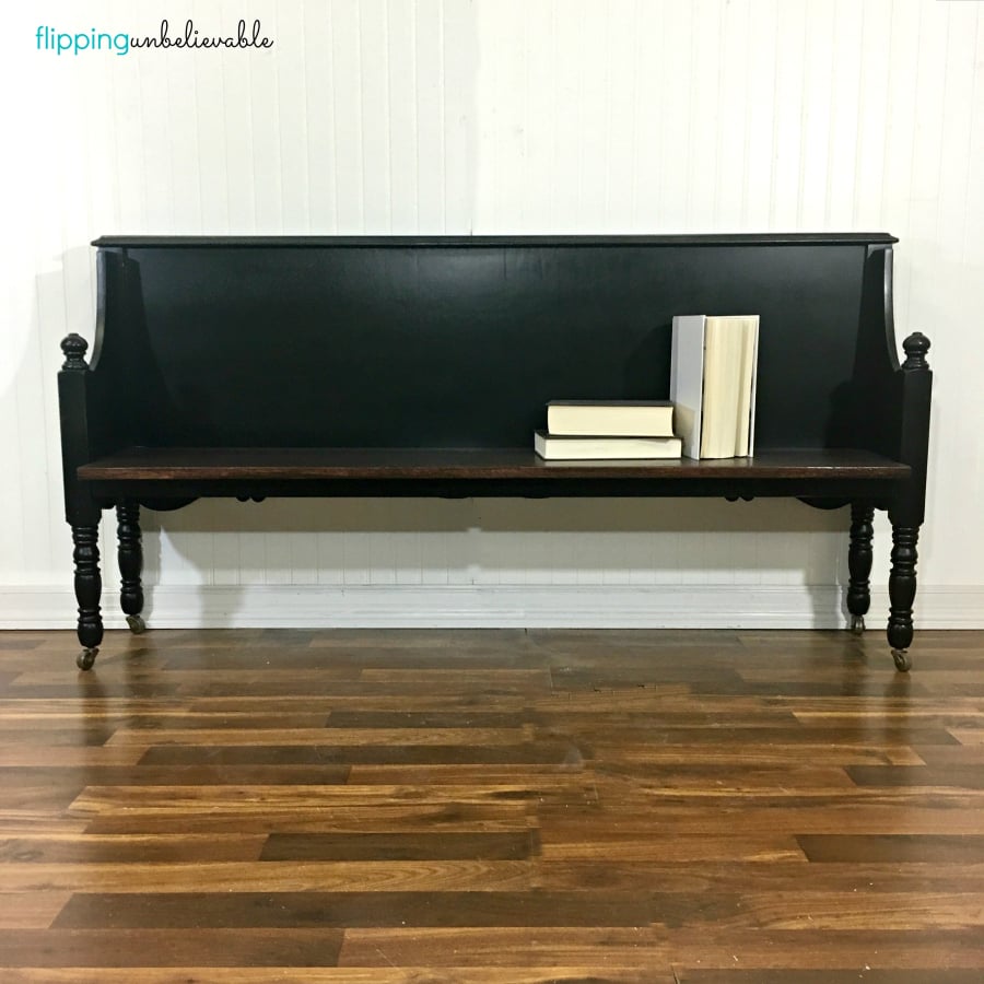 Footboard to Bench