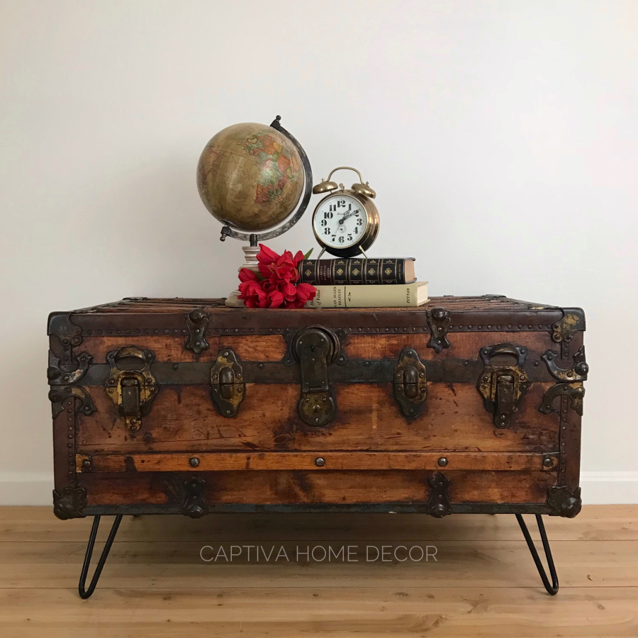 Vintage Trunk Table