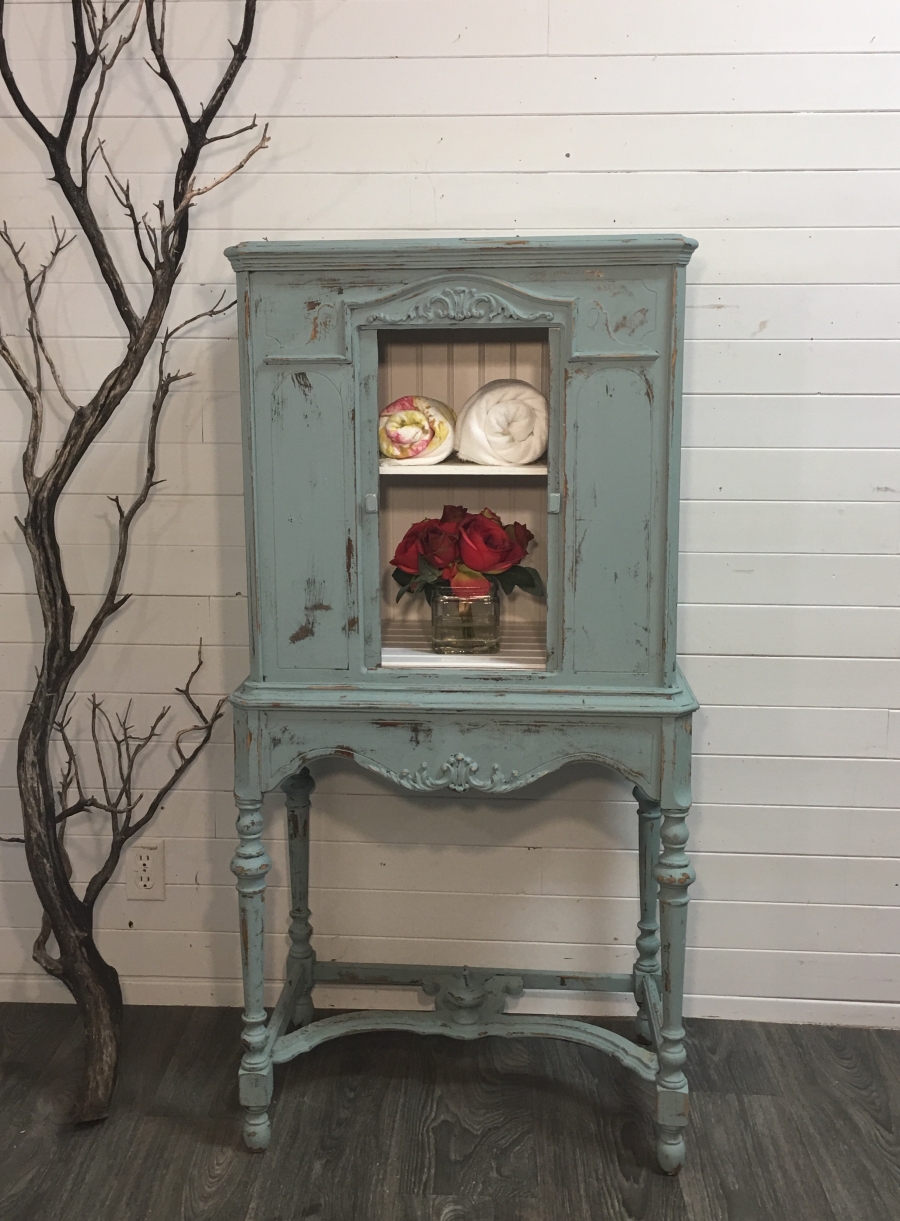 Radio Cabinet Repurposed General Finishes 2018 Design Challenge