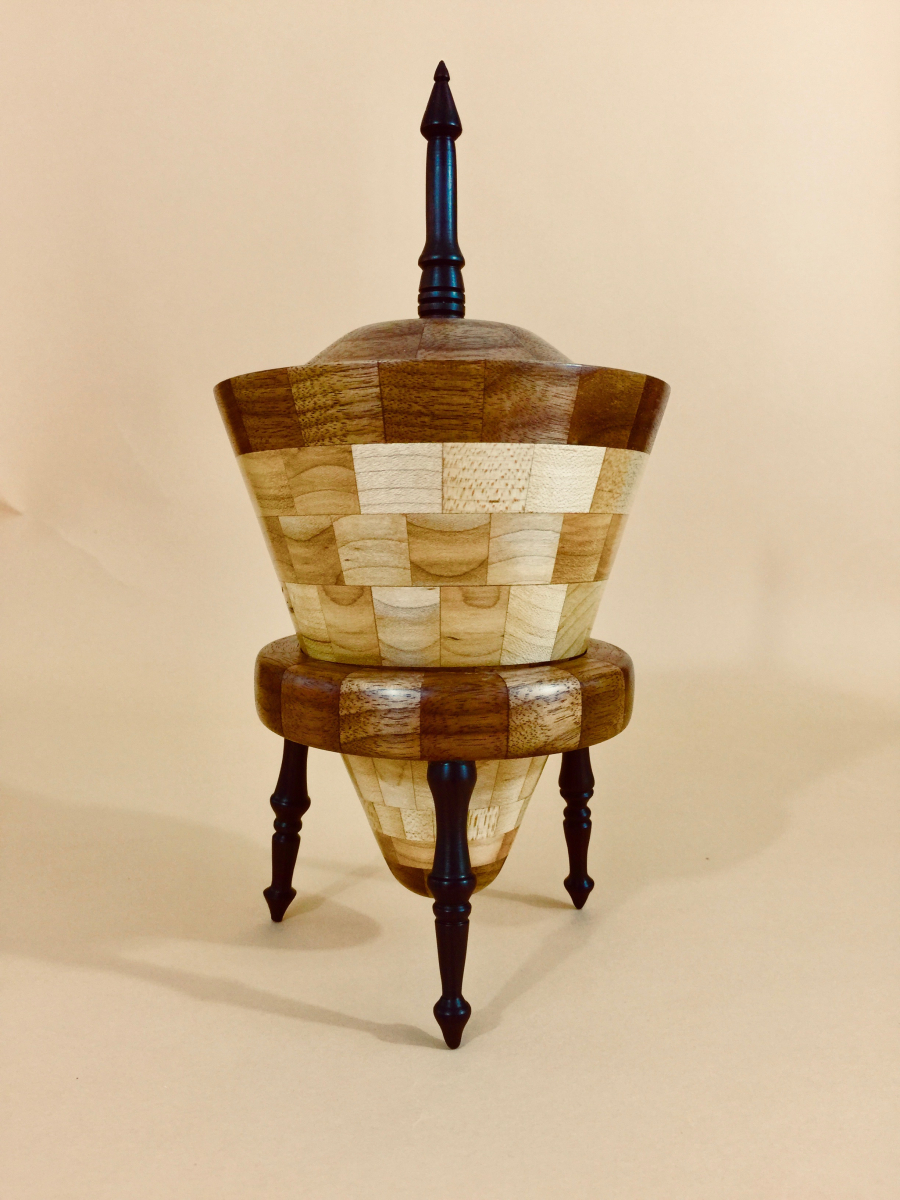 Segmented Cone with Finial