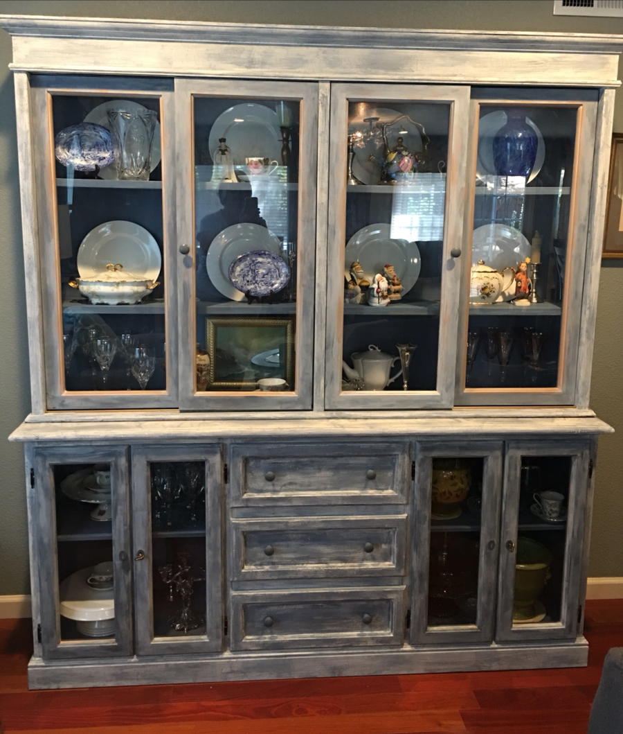 Weathered French Hutch