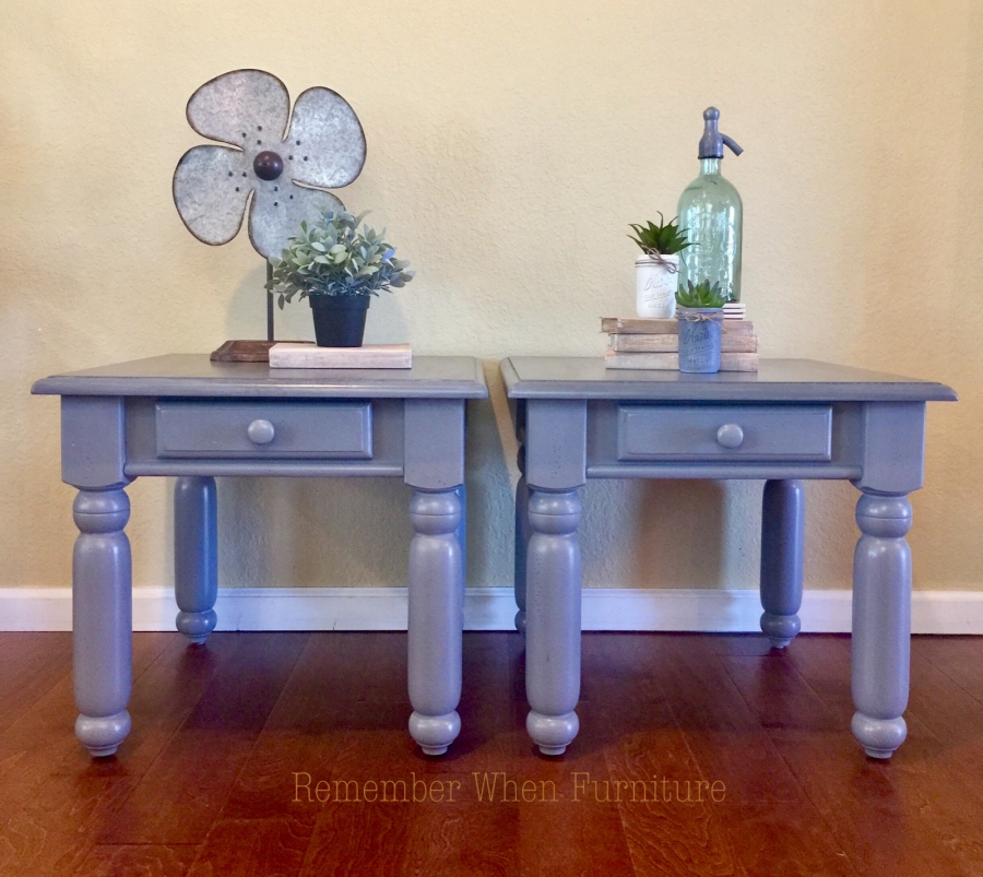 Farmhouse Style End Tables General Finishes 2018 Design Challenge   Img 4640 