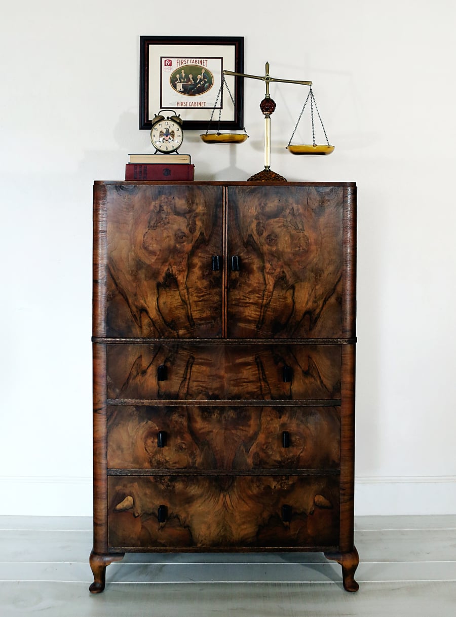 Burl Gentleman's Chest