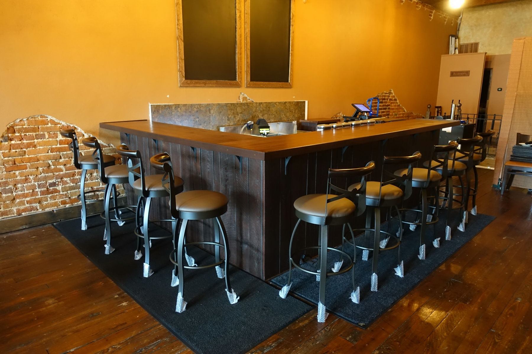 Rustic Commercial Bar Project General Finishes 2018 Design Challenge   Bar0010 