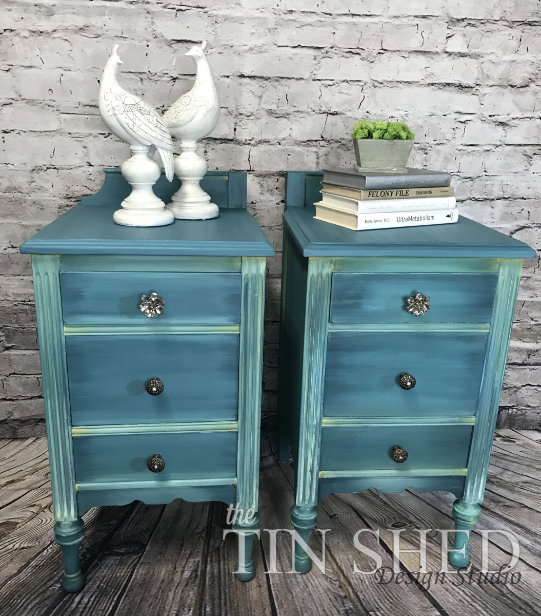 Boho Nightstands - The Tin Shed Design Studio