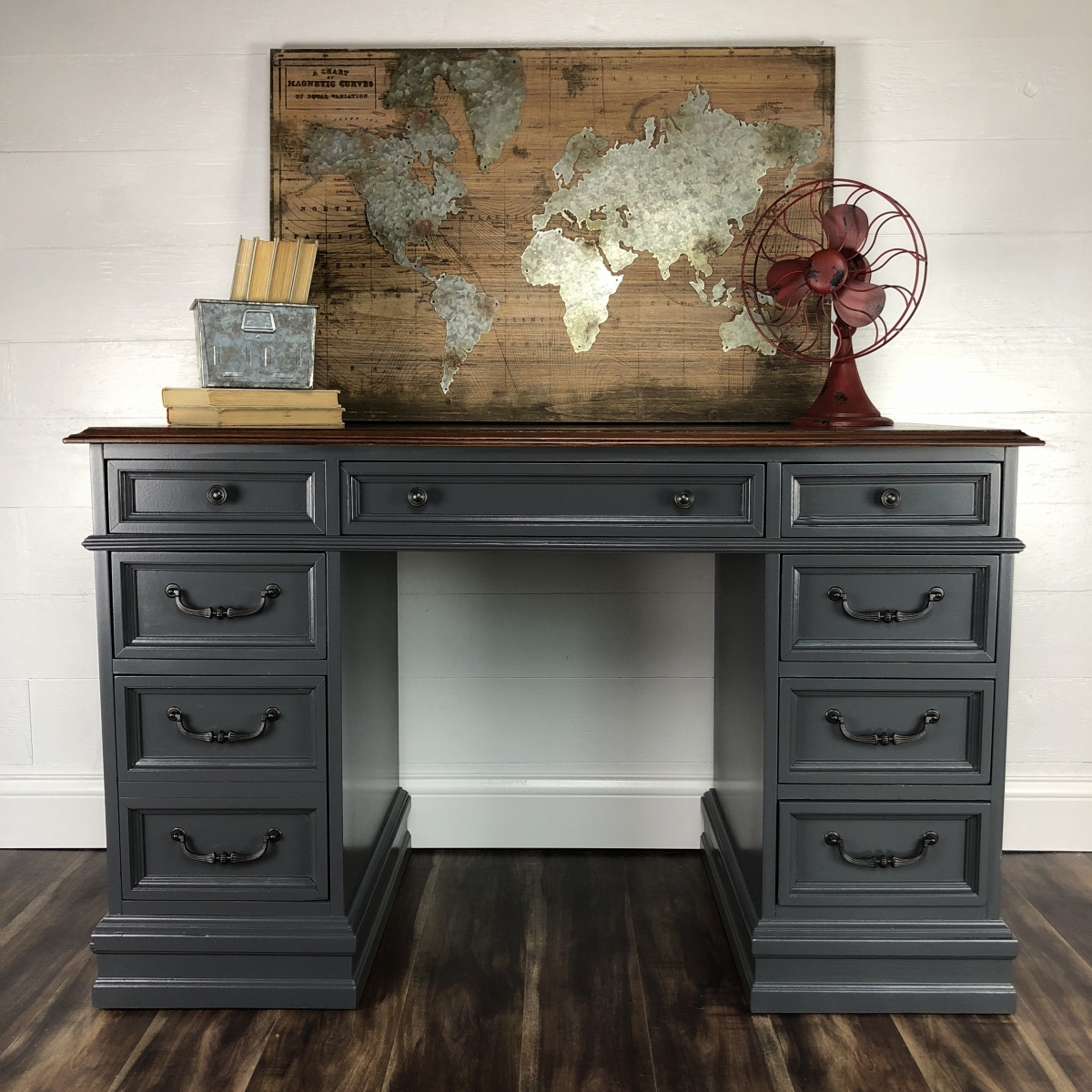 Gray Desk General Finishes 2018 Design Challenge