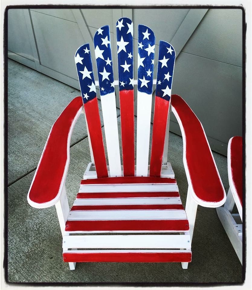 American Flag Adirondack Chairs General Finishes 2018 Design Challenge Categories