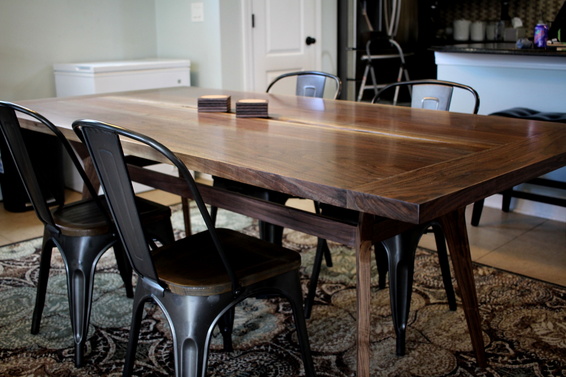 Mid-Century Modern Walnut Dining Table | General Finishes 2018 Design ...