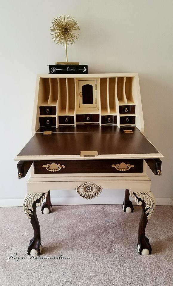 Elegant Secretary Desk General Finishes 2018 Design Challenge   Secretary Desk2 