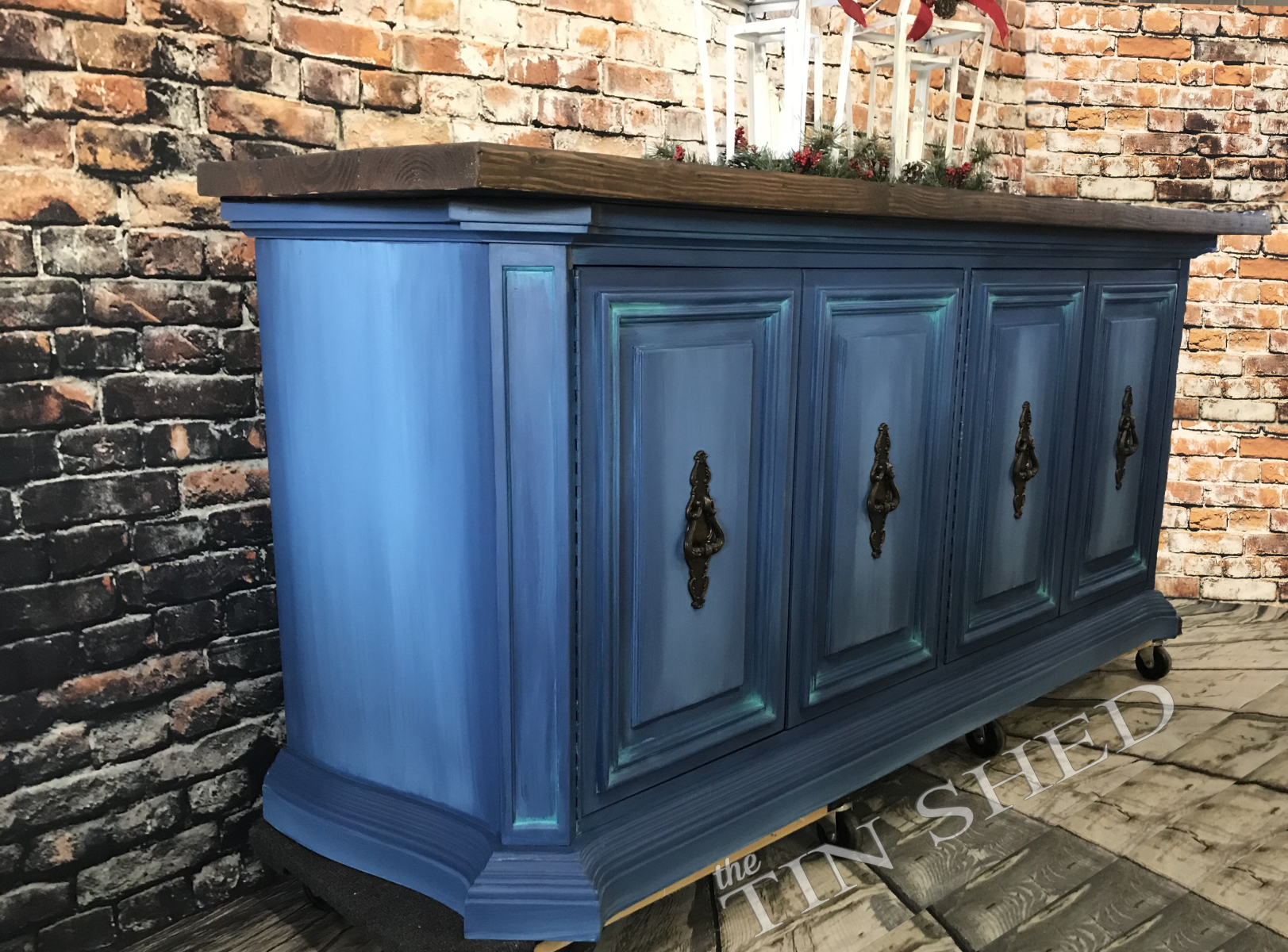 Ocean Blue Buffet - The Tin Shed Design Studio