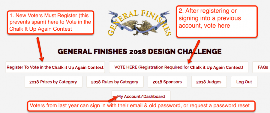 How To Vote In the Chalk It Up Contest