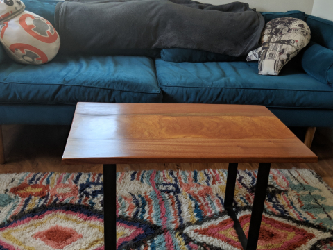 African Mahogany River Coffee Table