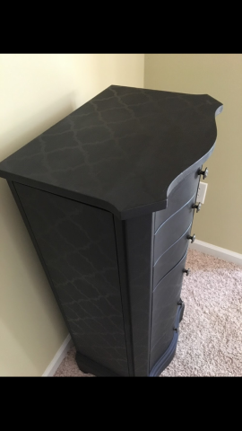 Black Shadow Jewelry Armoire