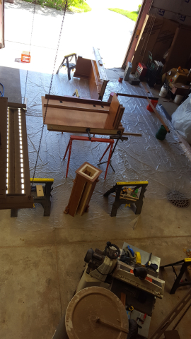 Prepared for spray finishing