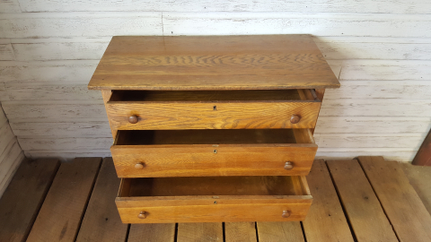 Oak Dresser, Before