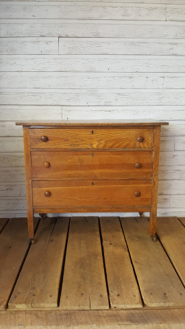 Oak Dresser, Before