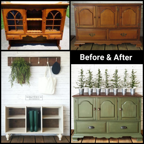 Top Before/Bottom After