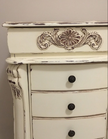 Shabby Chic Jewelry Armoire
