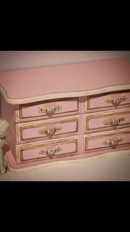 Gilded Pink Jewelry Box