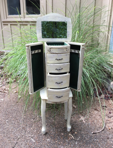Marble Jewelry Armoire