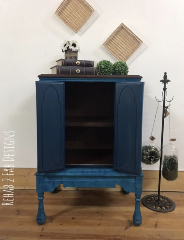 Antique Radio Cabinet
