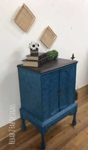 Antique Radio Cabinet