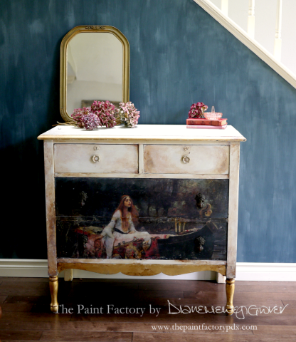 The Lady of Shalott Dresser