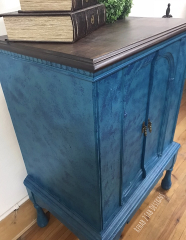 Antique Radio Cabinet
